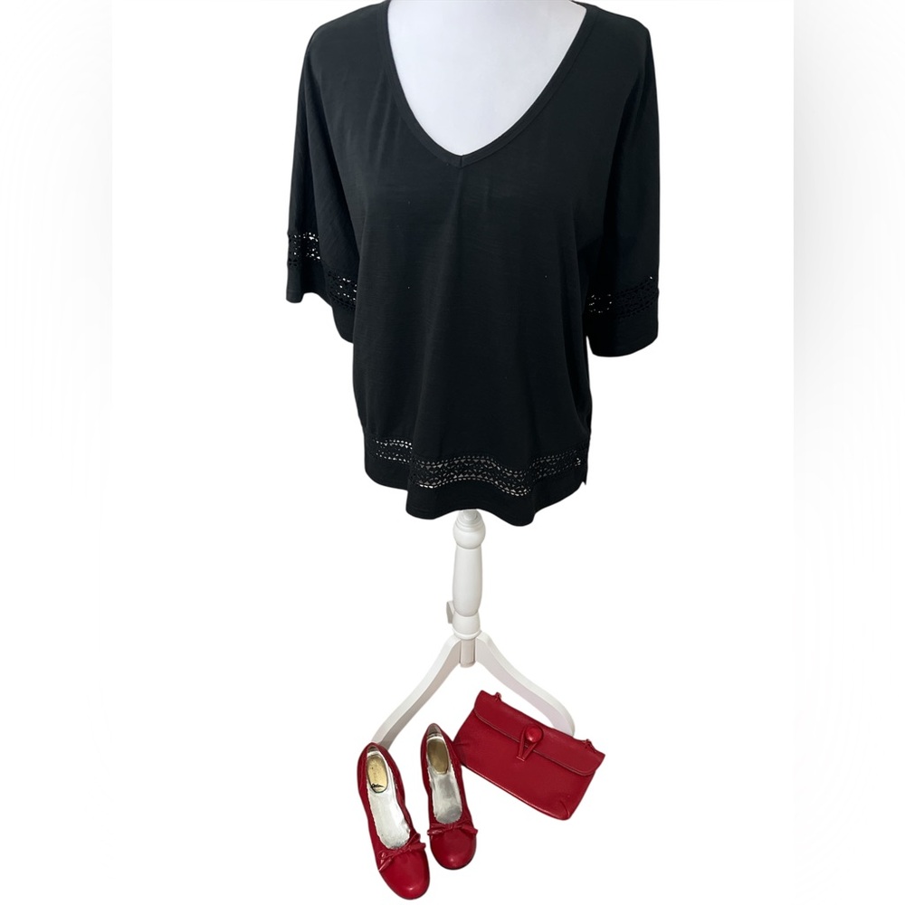 Ruby Rd. Black top size M